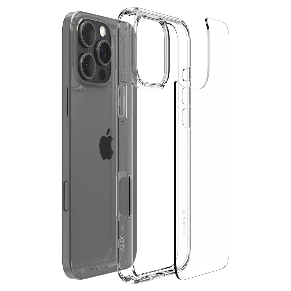 Deksel for Apple iPhone 16 Pro Max, Spigen, Ultra Hybrid, Transparent ACS07992
