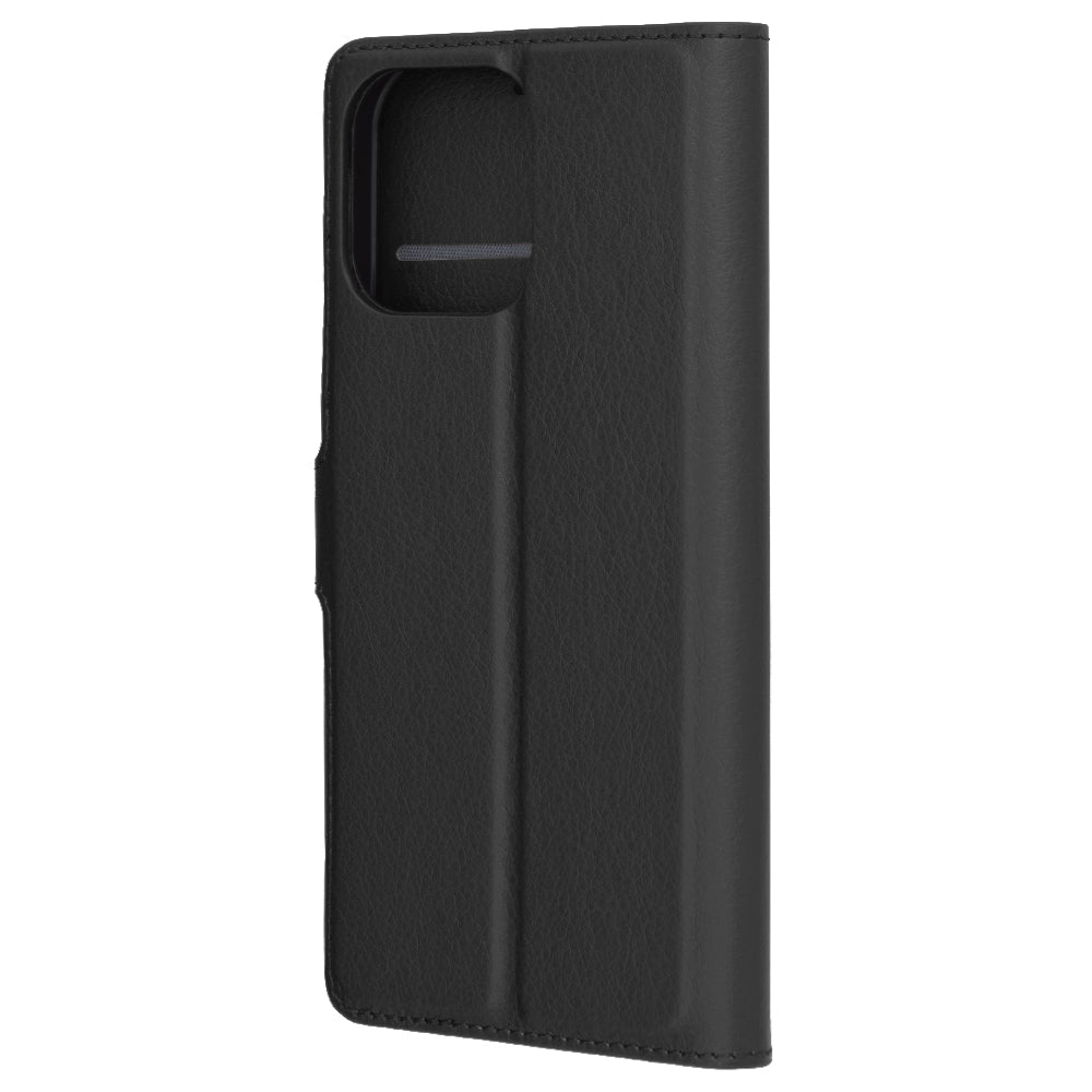 Deksel for Apple iPhone 16 Pro Max, Techsuit, Leather Folio, Svart