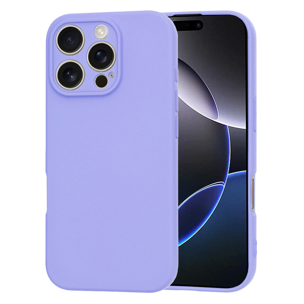 Deksel for Apple iPhone 16 Pro Max, Techsuit, SoftFlex, Lys Lilla