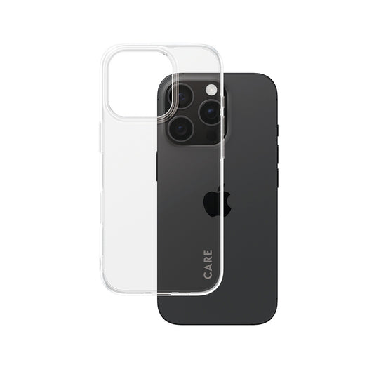 Deksel for Apple iPhone 16 Pro, PanzerGlass, Care Fashionable, Gjennomsiktig
