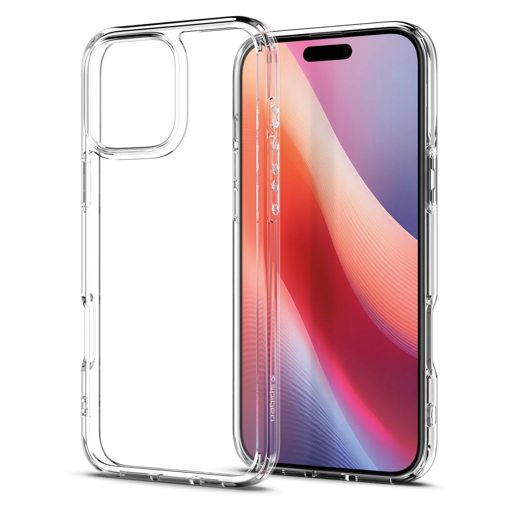 Deksel for Apple iPhone 16 Pro, Spigen, Ultra Hybrid, Transparent ACS08121