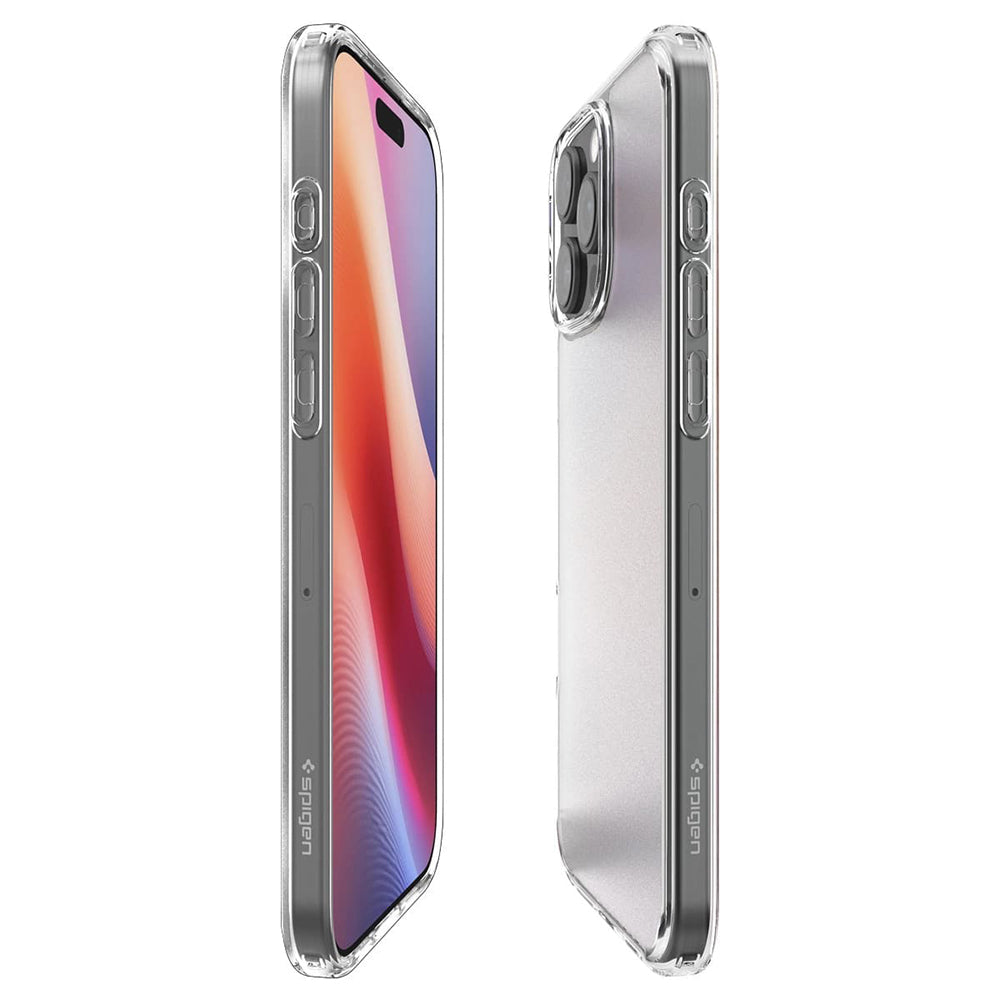 Deksel for Apple iPhone 16 Pro, Spigen, Ultra Hybrid, Satinert Transparent ACS08122