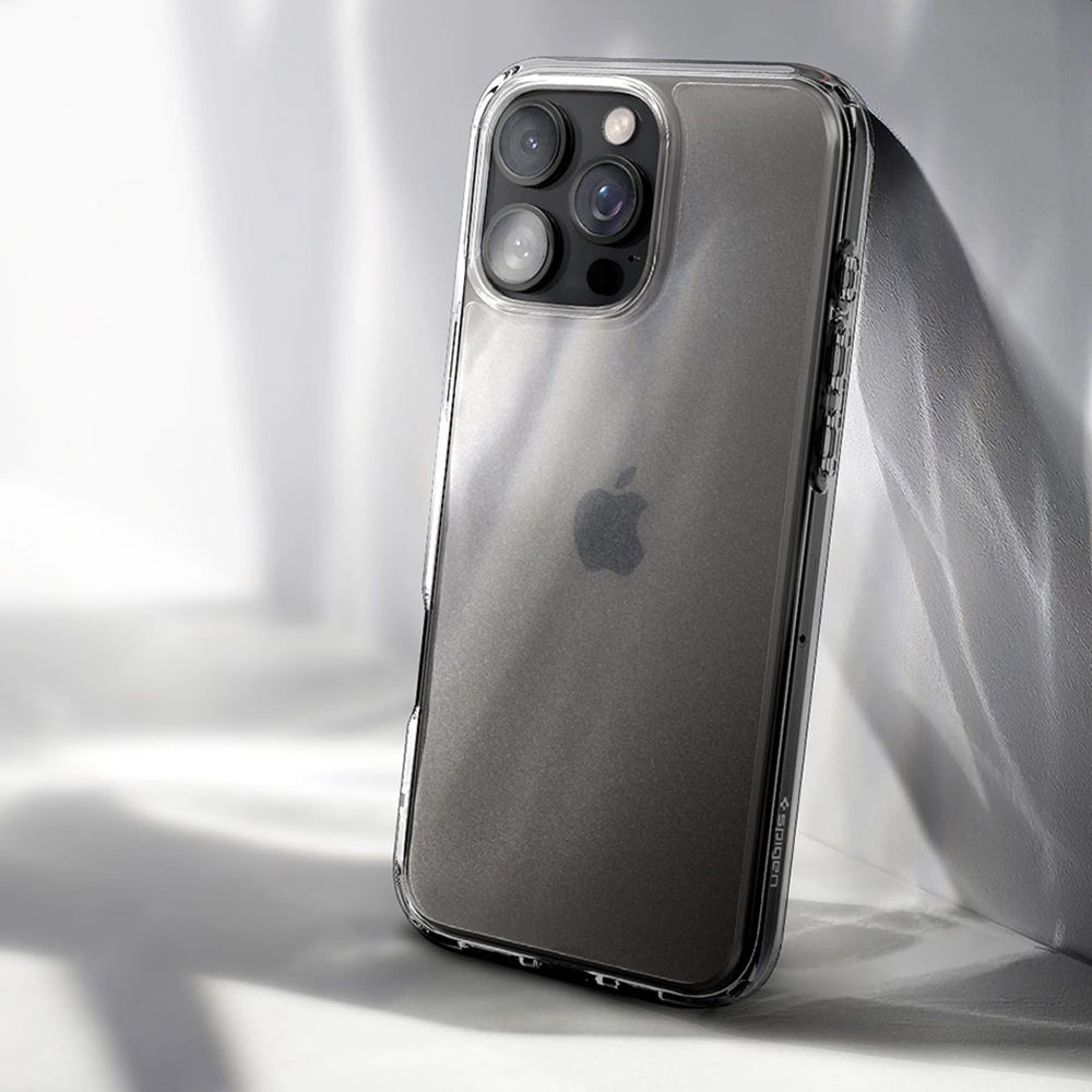 Deksel for Apple iPhone 16 Pro, Spigen, Ultra Hybrid, Satinert Transparent ACS08122