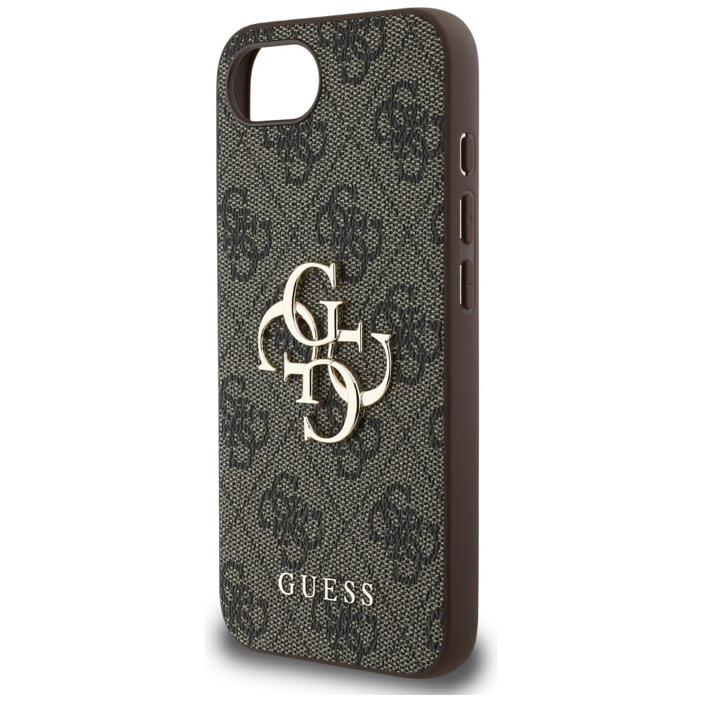Deksel for Apple iPhone 17e / 16e, Guess, 4G Big Logo, Brun