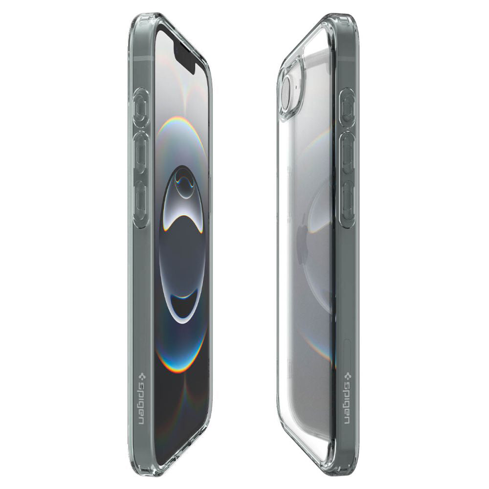 Deksel for Apple iPhone 17e / 16e, Spigen, Ultra Hybrid, Røykfarget ACS09531