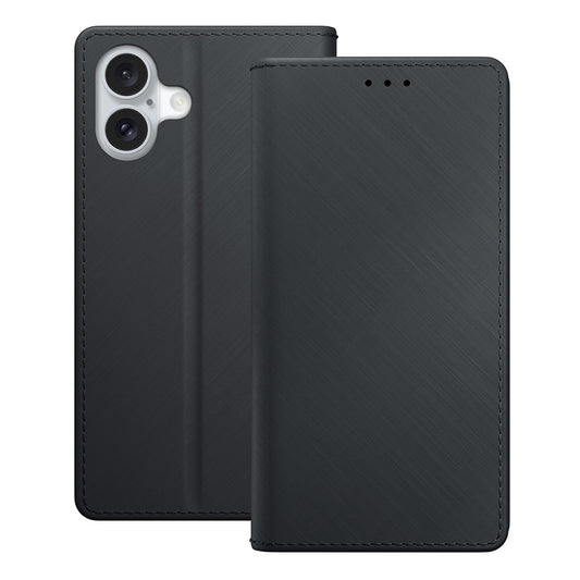 Deksel for Apple iPhone 17, 3MK, Lommebok, Svart