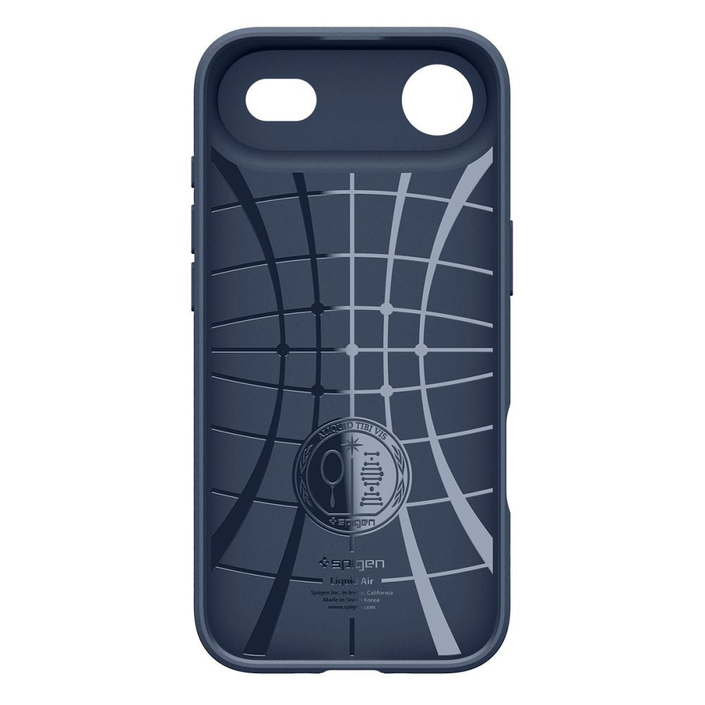 Deksel for Apple iPhone 17 Air, Spigen, Liquid Air, Marineblå ACS10303