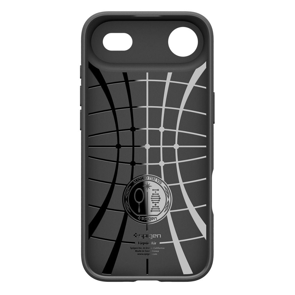 Deksel for Apple iPhone 17 Air, Spigen, Liquid Air, Matt Svart ACS10302