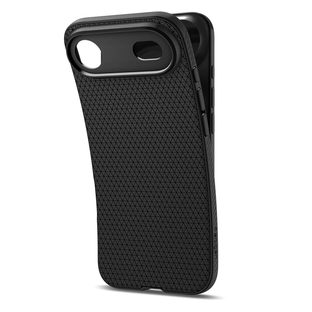Deksel for Apple iPhone 17 Air, Spigen, Liquid Air, Matt Svart ACS10302