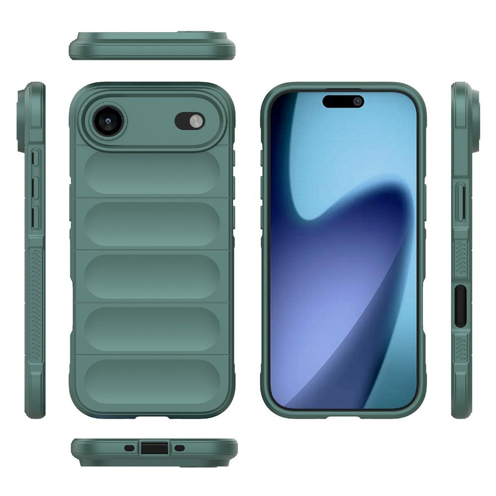 Deksel for Apple iPhone 17 Air, Techsuit, Magic Shield, Grønn