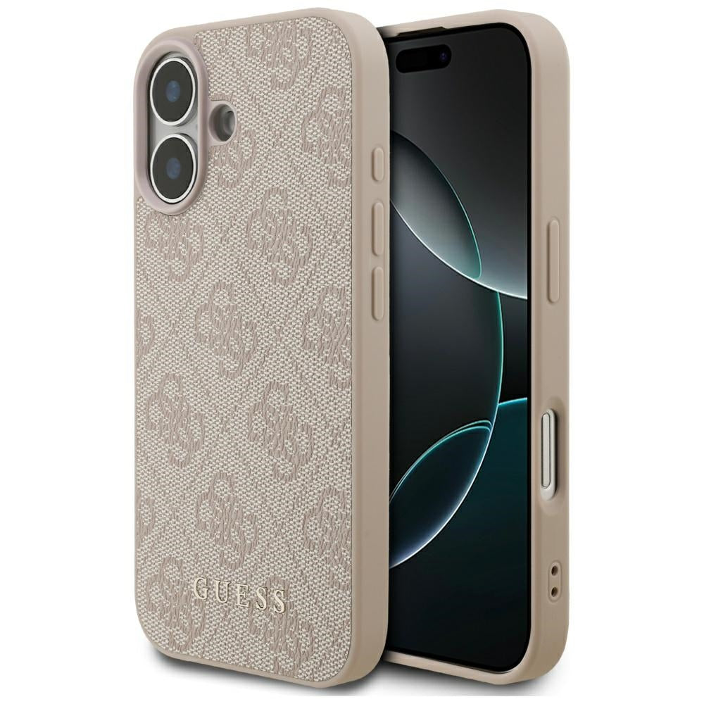 Deksel for Apple iPhone 17, Guess, 4G Classic, Rosa