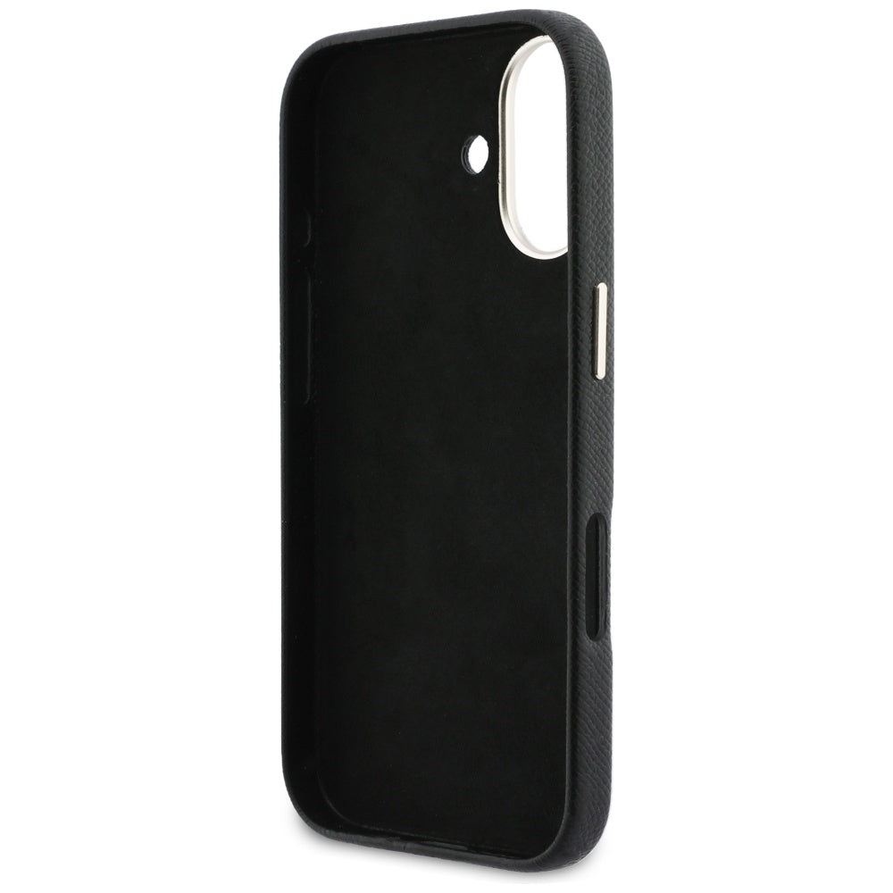 Deksel for Apple iPhone 17, Guess, Resin Logo, Svart