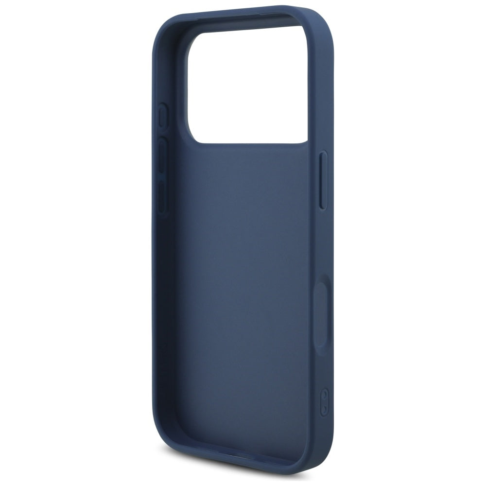 Deksel for Apple iPhone 17 Pro, Guess, 4G Big Logo, Blå
