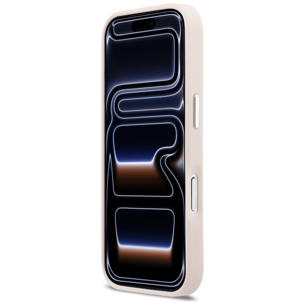 Deksel for Apple iPhone 17 Pro, Karl Lagerfeld, Karl & Choupette Print with Pocket, Rosa