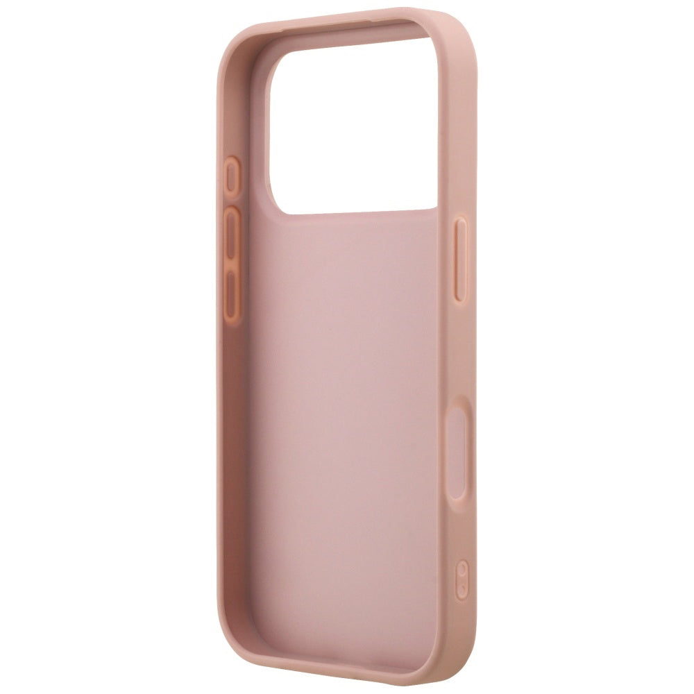 Deksel for Apple iPhone 17 Pro Max, Guess, Fixed Glitter Big 4G, Rosa