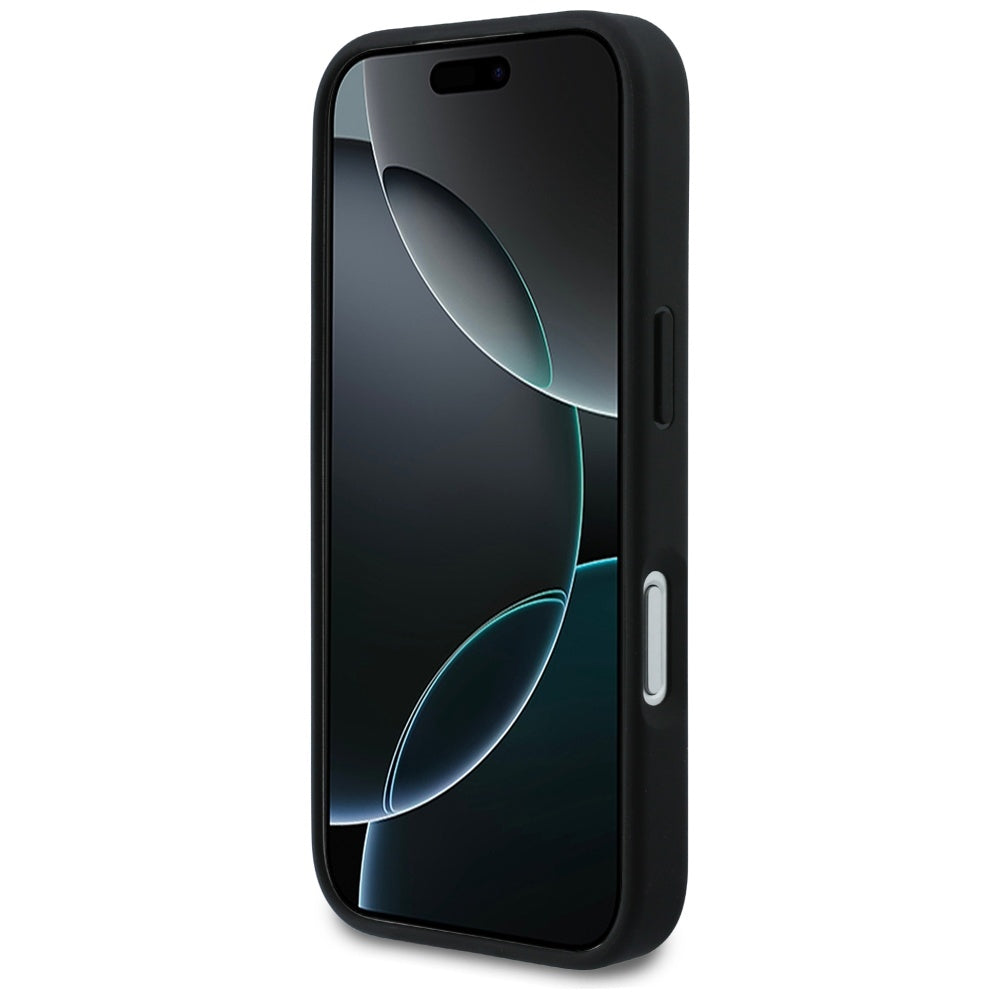 Deksel for Apple iPhone 17 Pro Max, Karl Lagerfeld, Rhinestone Karl & Choupette Pins, Svart