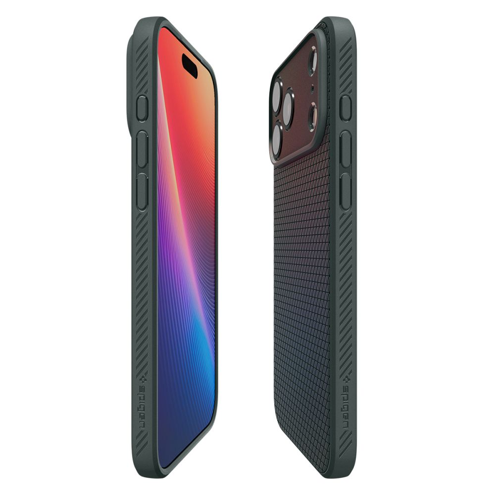 Deksel for Apple iPhone 17 Pro Max, Spigen, Liquid Air, Grønn ACS10267
