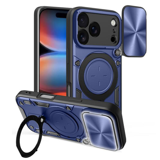 Deksel for Apple iPhone 17 Pro Max, Techsuit, CamGuard Pro, Blå