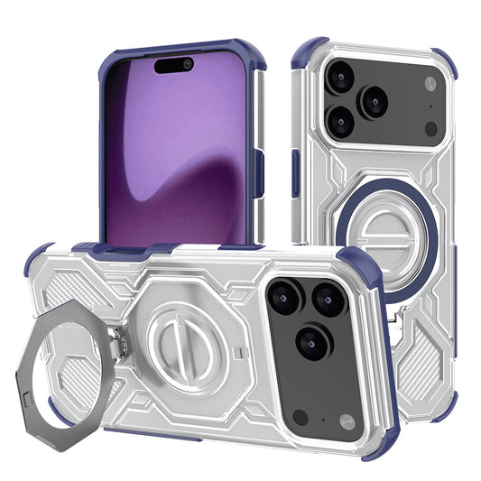 Deksel for Apple iPhone 17 Pro Max, Techsuit, Carbon Shield Pro, Blå