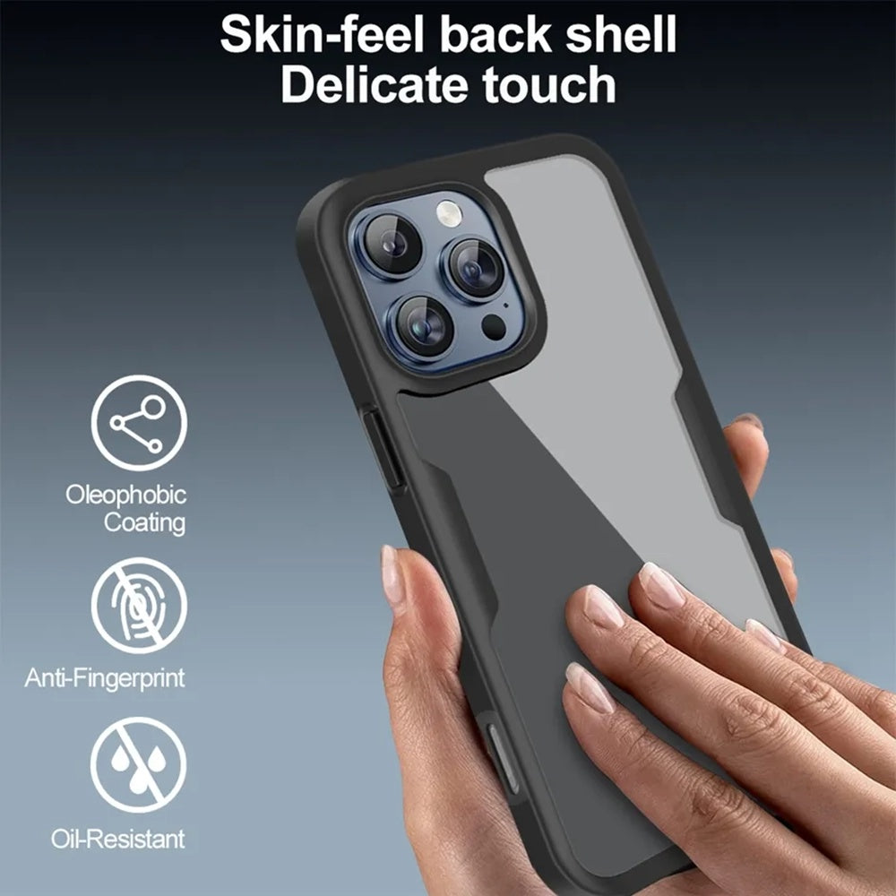 Deksel for Apple iPhone 17 Pro Max, Techsuit, ColorVerse 360, Blå