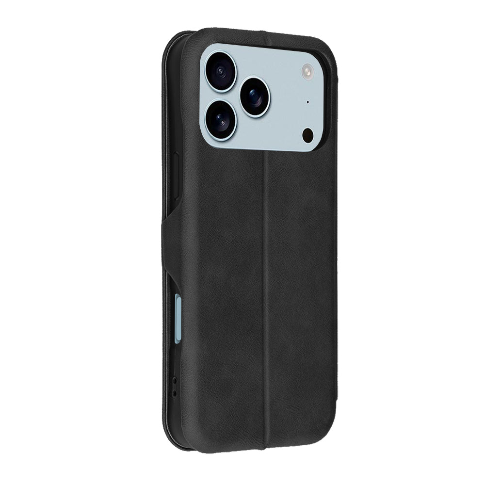 Deksel for Apple iPhone 17 Pro Max, Techsuit, Safe Wallet Plus, Svart