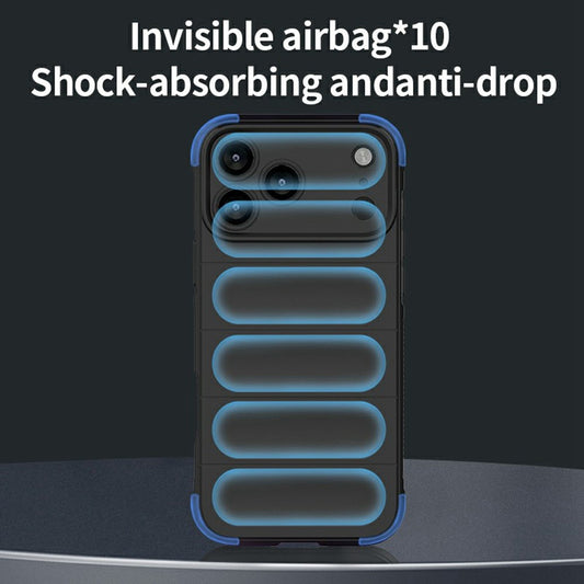 Deksel for Apple iPhone 17 Pro, Techsuit, Magic Shield, Blå