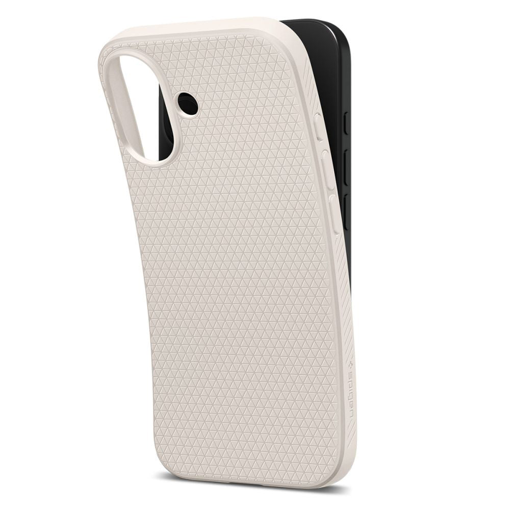 Deksel for Apple iPhone 17, Spigen, Liquid Air, Beige ACS10372