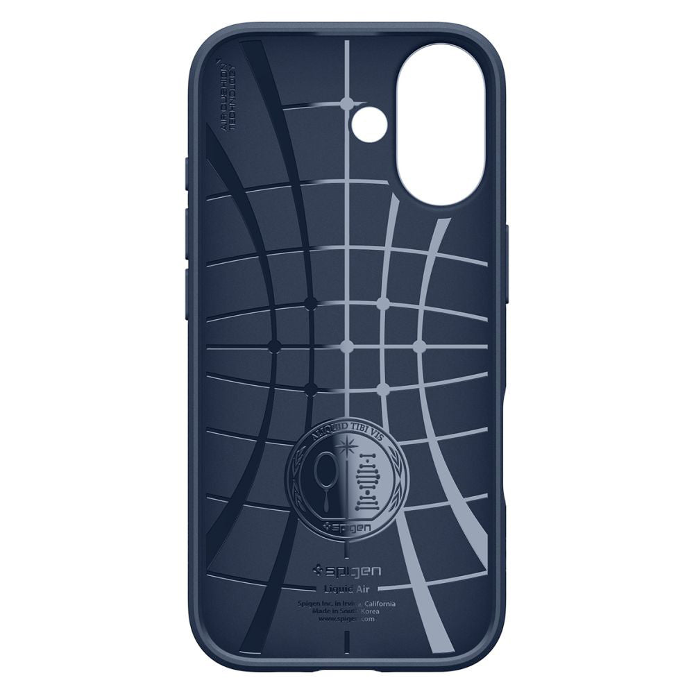 Deksel for Apple iPhone 17, Spigen, Liquid Air, Marineblå ACS10370