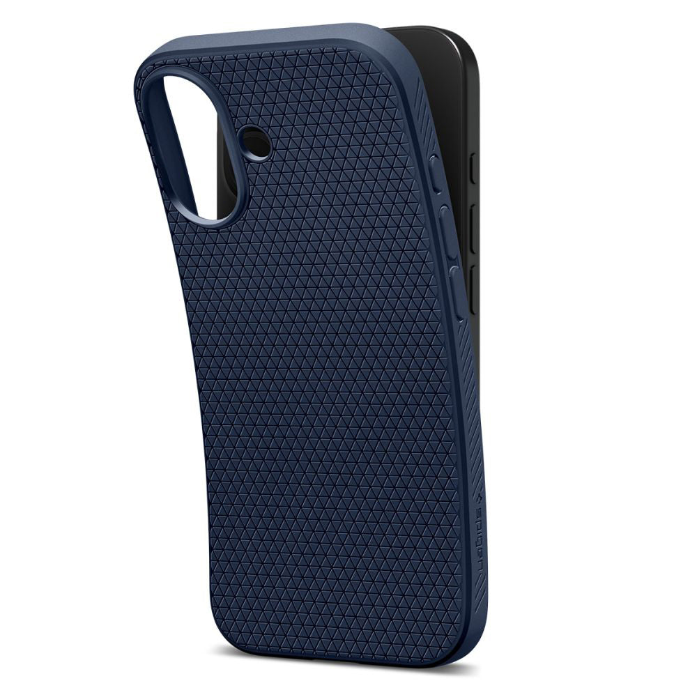 Deksel for Apple iPhone 17, Spigen, Liquid Air, Marineblå ACS10370
