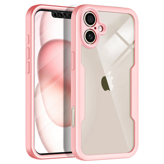 Deksel for Apple iPhone 17, Techsuit, ColorVerse 360, Rosa