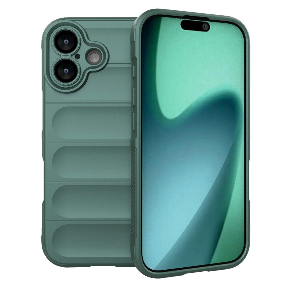 Deksel for Apple iPhone 17, Techsuit, Magic Shield, Grønn