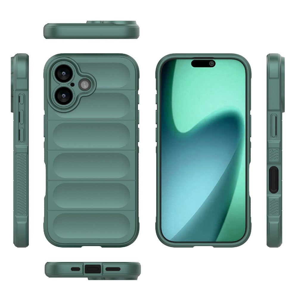 Deksel for Apple iPhone 17, Techsuit, Magic Shield, Grønn
