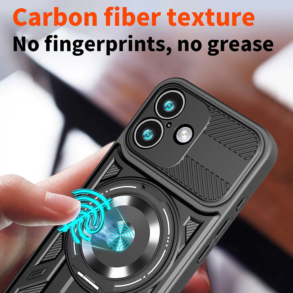 Deksel for Apple iPhone 17, Techsuit, RuggedCam, Lilla