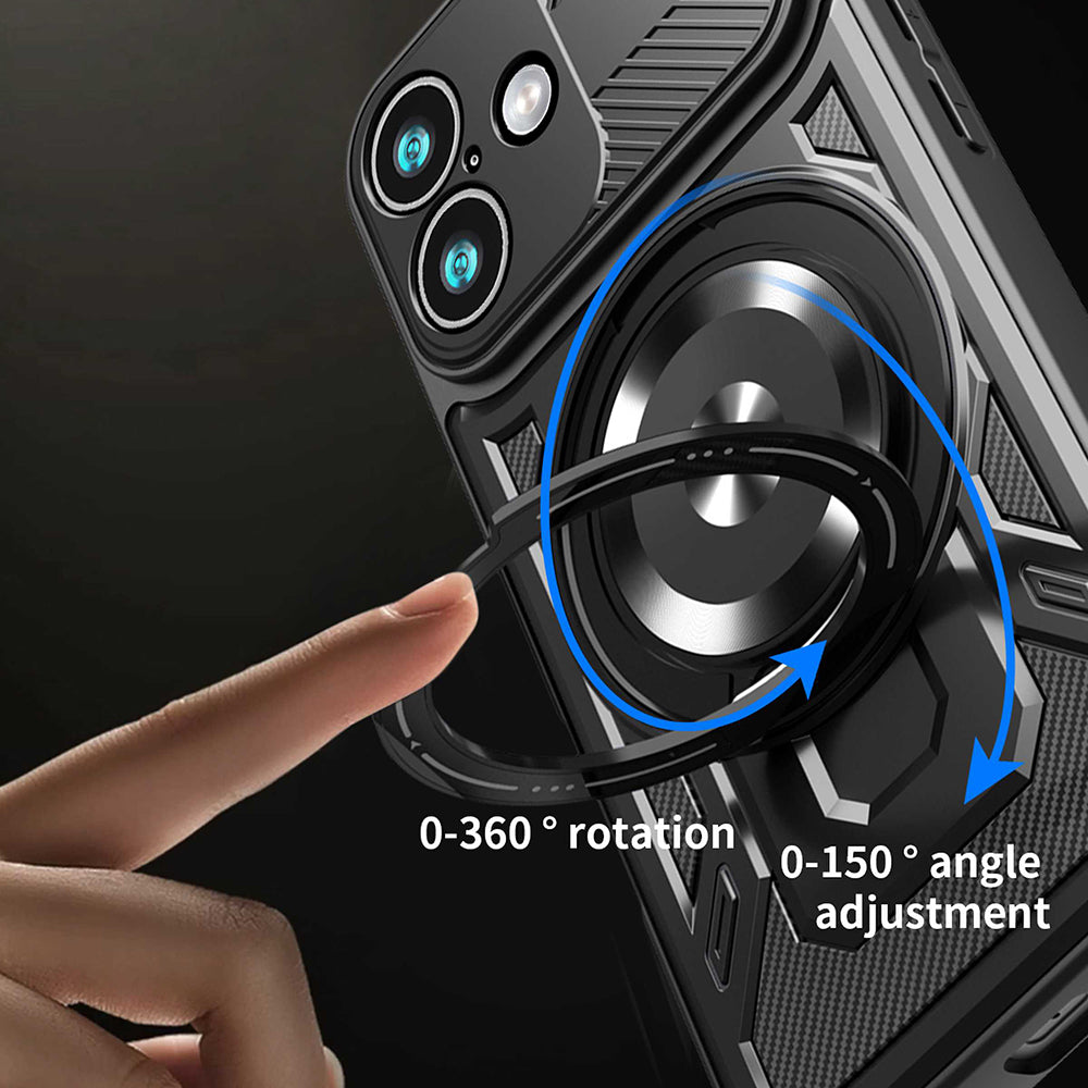 Deksel for Apple iPhone 17, Techsuit, RuggedCam, Lilla