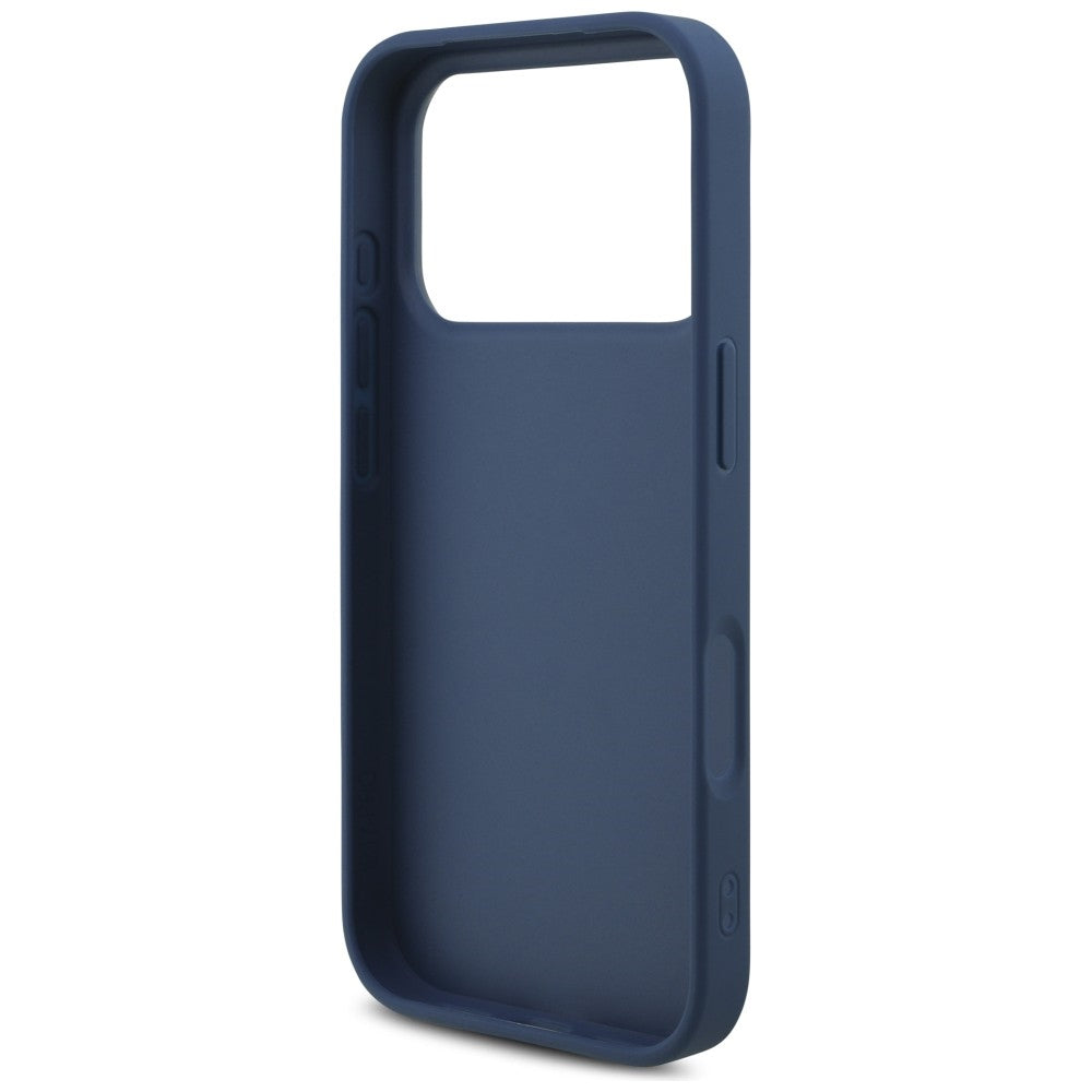 Deksel for Apple iPhone 18 Pro / 17 Pro, Guess, 4G Big Logo, Blå