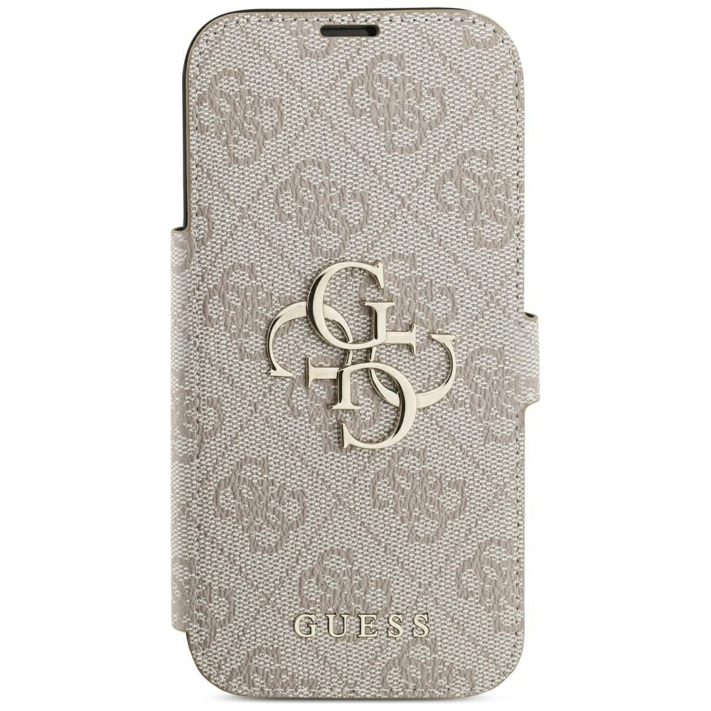 Deksel for Apple iPhone 18 Pro / 17 Pro, Guess, 4G Metalllogo, Rosa
