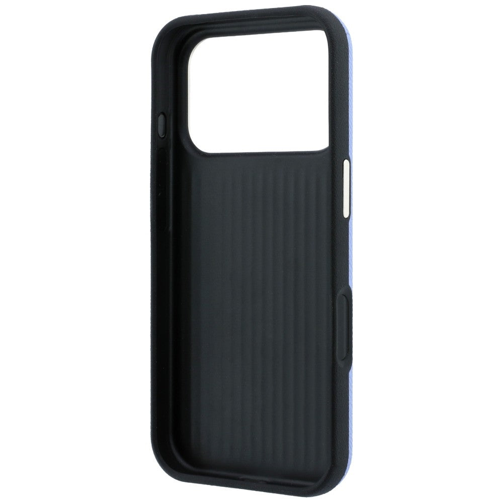 Deksel for Apple iPhone 18 Pro / 17 Pro, Guess, Kornet stort harpikslogo, blå