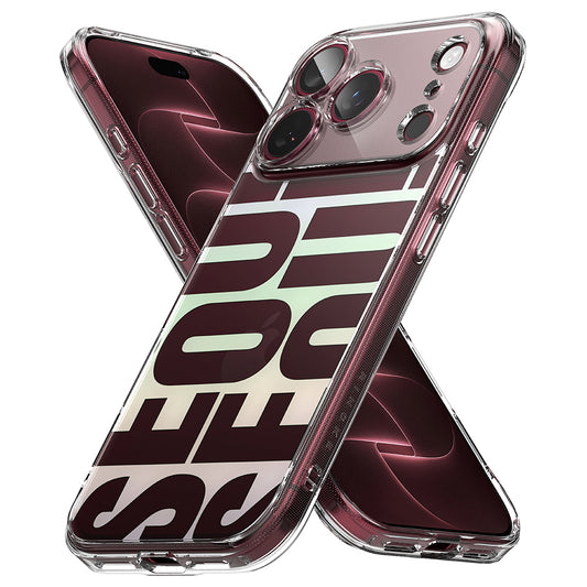 Deksel for Apple iPhone 18 Pro / 17 Pro, Ringke, Fusion Seoul, Burgunder