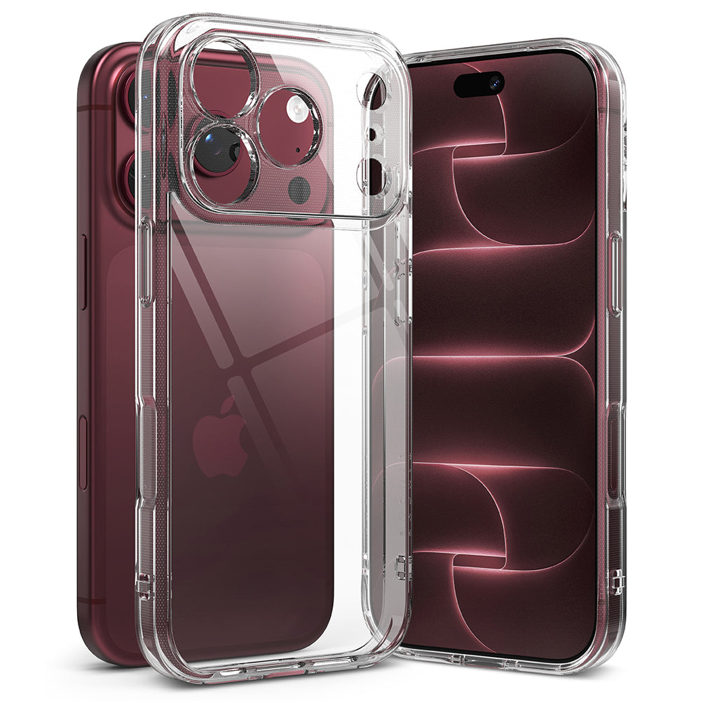 Deksel for Apple iPhone 18 Pro / 17 Pro, Ringke, Fusion, Transparent