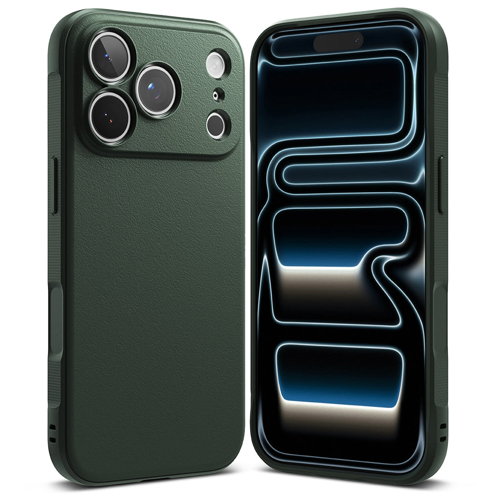 Deksel for Apple iPhone 18 Pro / 17 Pro, Ringke, Onyx, Mørkegrønn