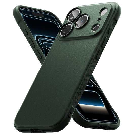 Deksel for Apple iPhone 18 Pro / 17 Pro, Ringke, Onyx, Mørkegrønn