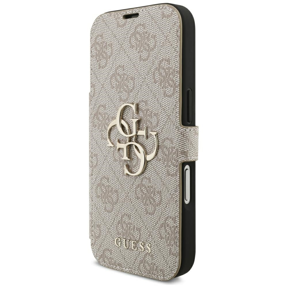 Deksel for Apple iPhone 18 Pro Max / 17 Pro Max, Guess, 4G Metalllogo, Rosa