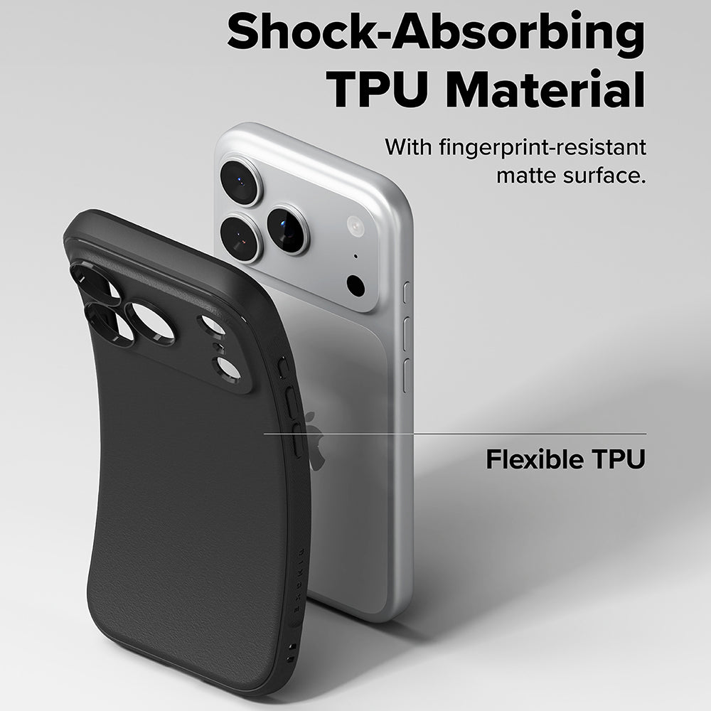 Deksel for Apple iPhone 18 Pro Max / 17 Pro Max, Ringke, Onyx, Svart