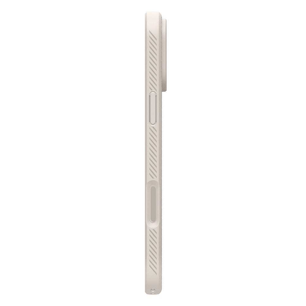 Deksel for Apple iPhone 18 Pro Max / 17 Pro Max, Spigen, Liquid Air, Beige ACS12114