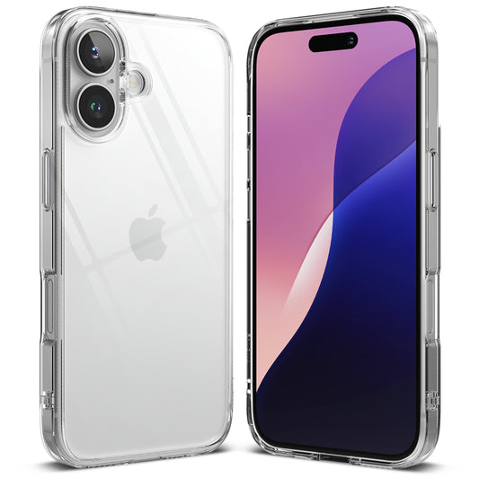 Etui til Apple iPhone 16, Ringke, Fusion, Transparent