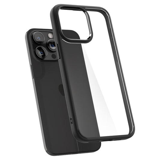 Deksel for Apple iPhone 15 Pro, Spigen, Ultra Hybrid, Matt svart ACS06713