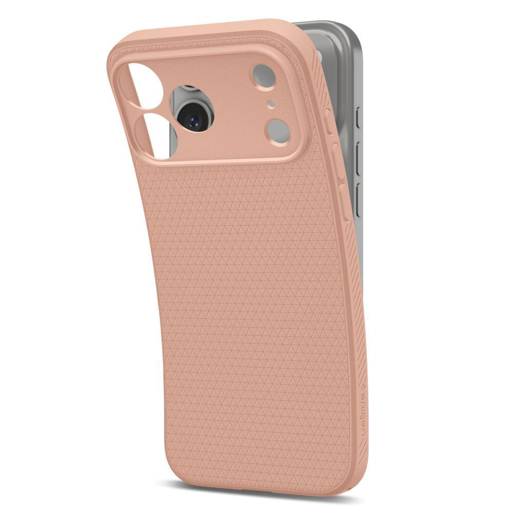 Deksel for Apple iPhone 18 Pro Max / 17 Pro Max, Spigen, Liquid Air, Rosa ACS12115