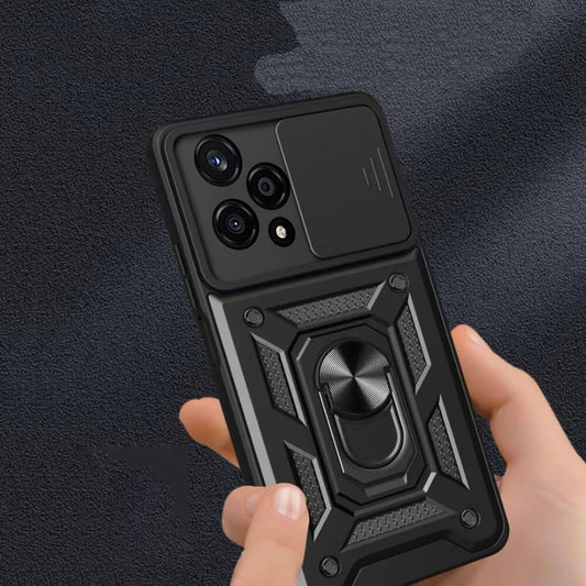 Deksel til Honor 200 Lite, Techsuit, CamShield, Svart