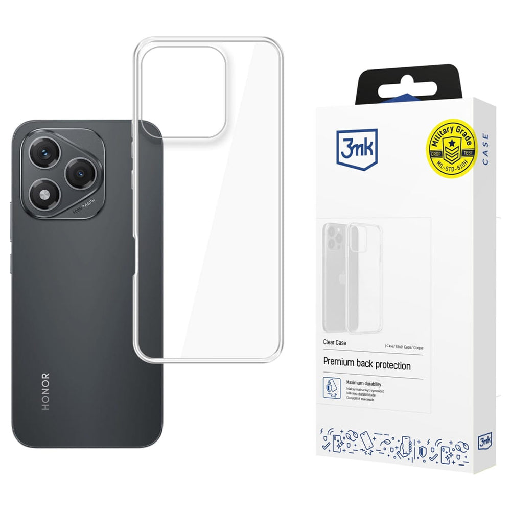Deksel for Honor 400 Lite, 3MK, Klar, Transparent