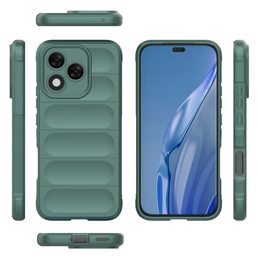 Deksel til Honor 400 Lite, Techsuit, Magic Shield, Grønn